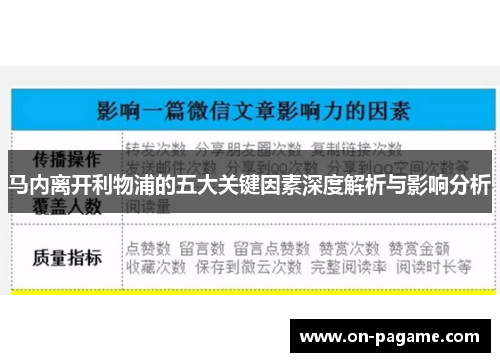 马内离开利物浦的五大关键因素深度解析与影响分析